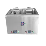 Double-cylinder automatic lifting deep fryer - Deep Fryer - foodmachtech